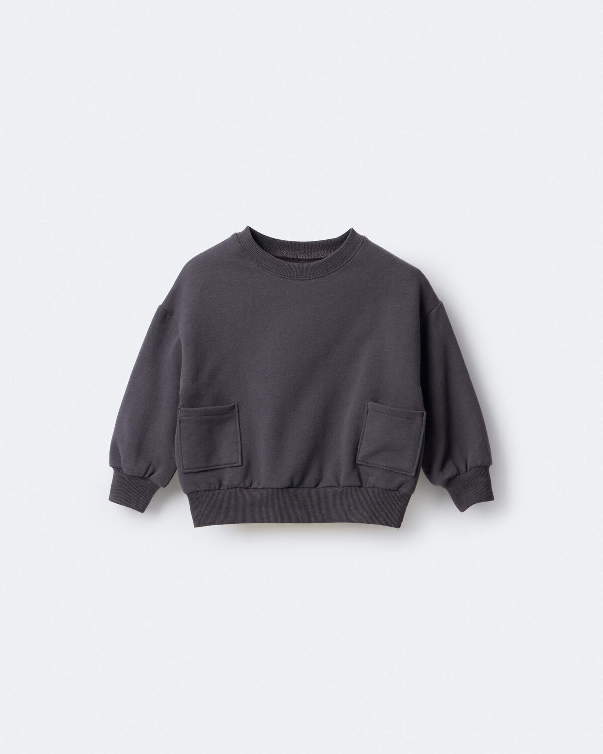 Toddler Otter Sweatshirt™ with Pockets - Dark Grey - Image 2