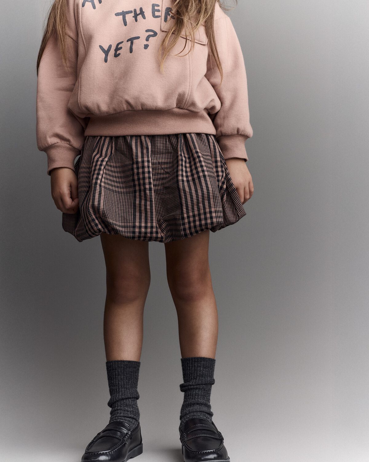 Toddler Neutral Are We There Yet' Pullover Sweatshirt - Mocha Brown - Image 3