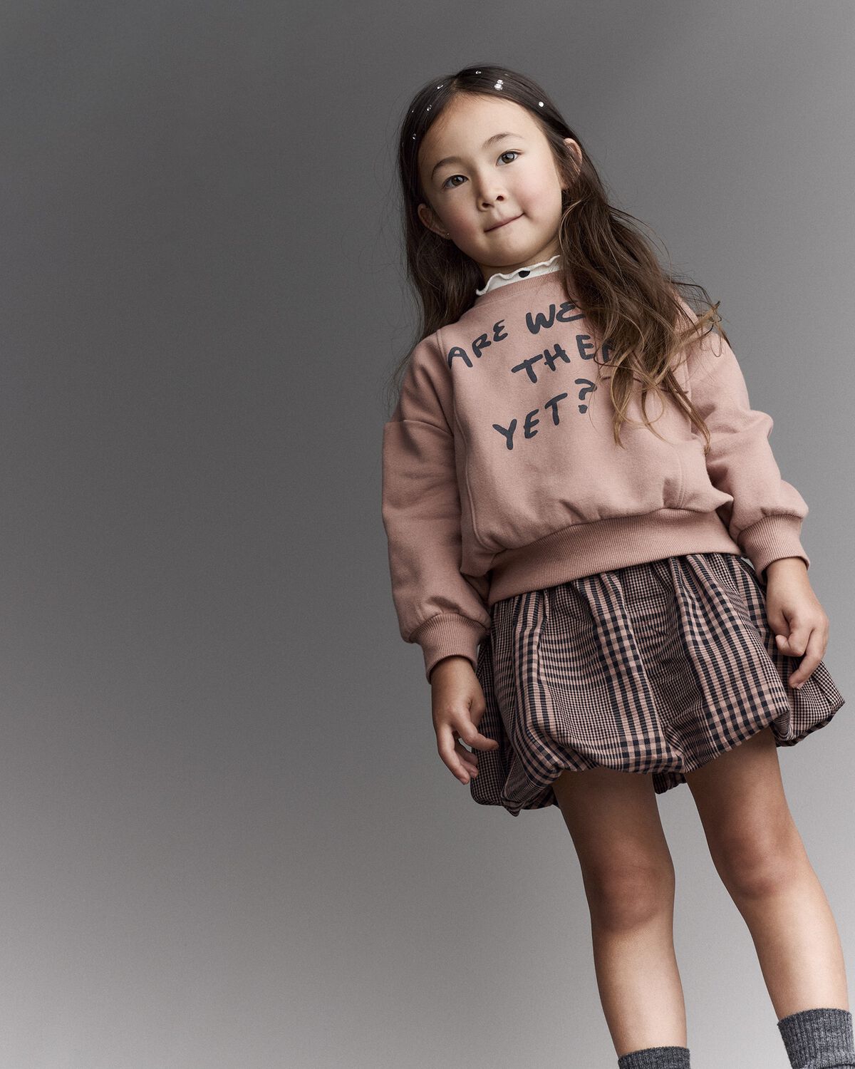 Toddler Neutral Are We There Yet' Pullover Sweatshirt - Mocha Brown - Image 4