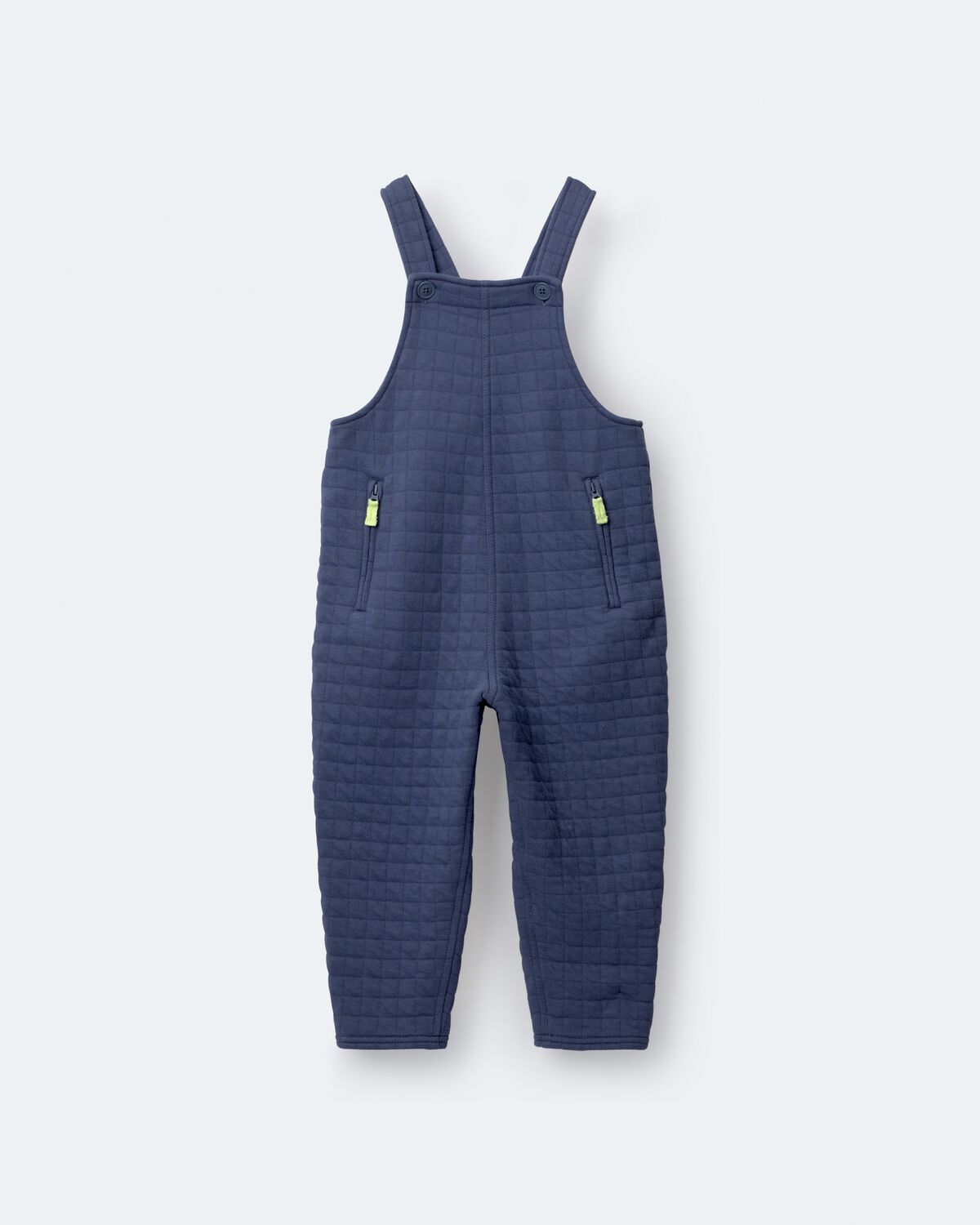 Toddler Wide-Leg Overalls - Dark Blue - Image 2