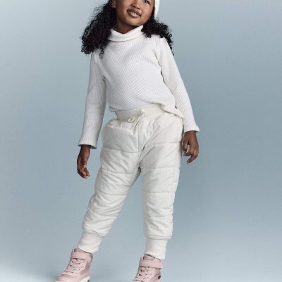 Toddler Ski Jogger Pant - Cream