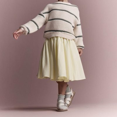 Toddler Girl Avenue Twirl™ Midi Skirt - Yellow
