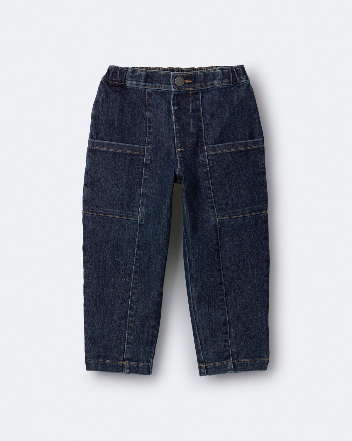 Toddler Pocket Pant in Denim - Blue - Image 2