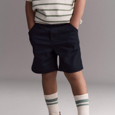 Toddler Boy Bermuda Shorts - Black