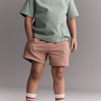 Toddler Boy Henley Tee with Pocket - Sage