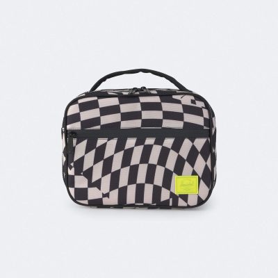 Herschel Kids' Checkered Lunch Box - Black/White