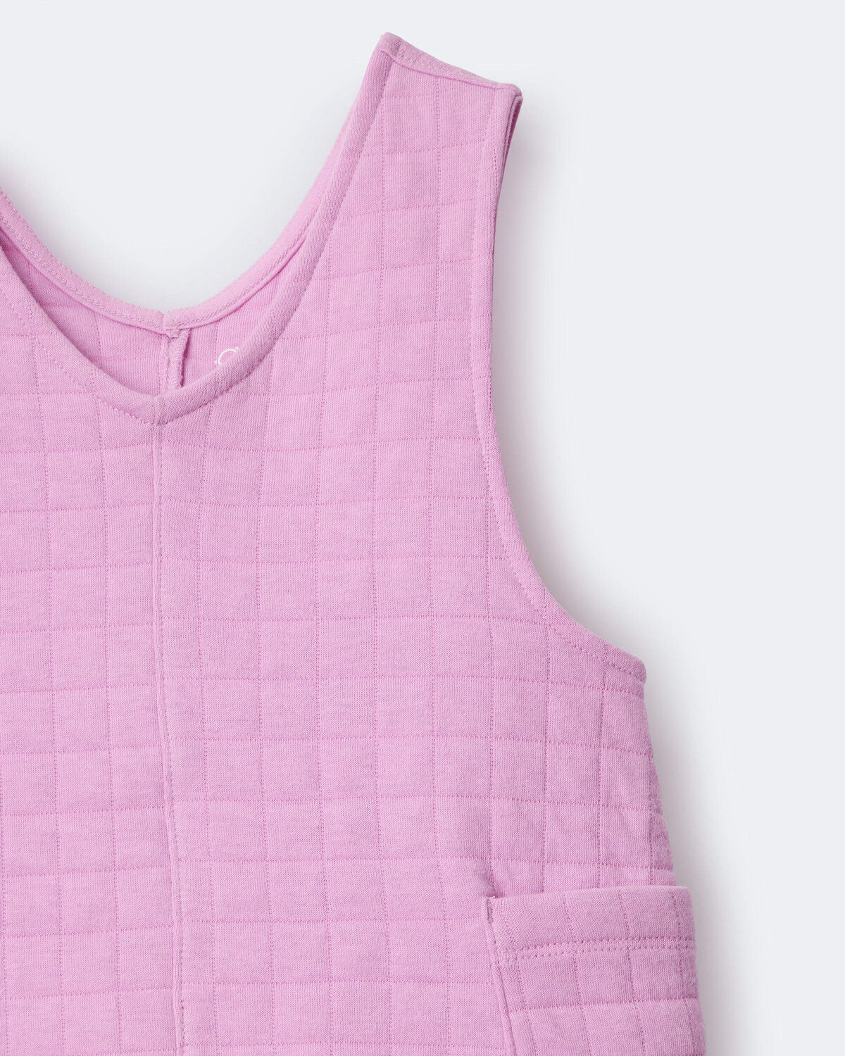 Toddler Girl Otter Pocket Jumper - Lilac - Image 6