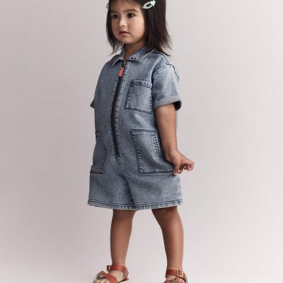 Toddler Girl Day Out™ Romper in Denim