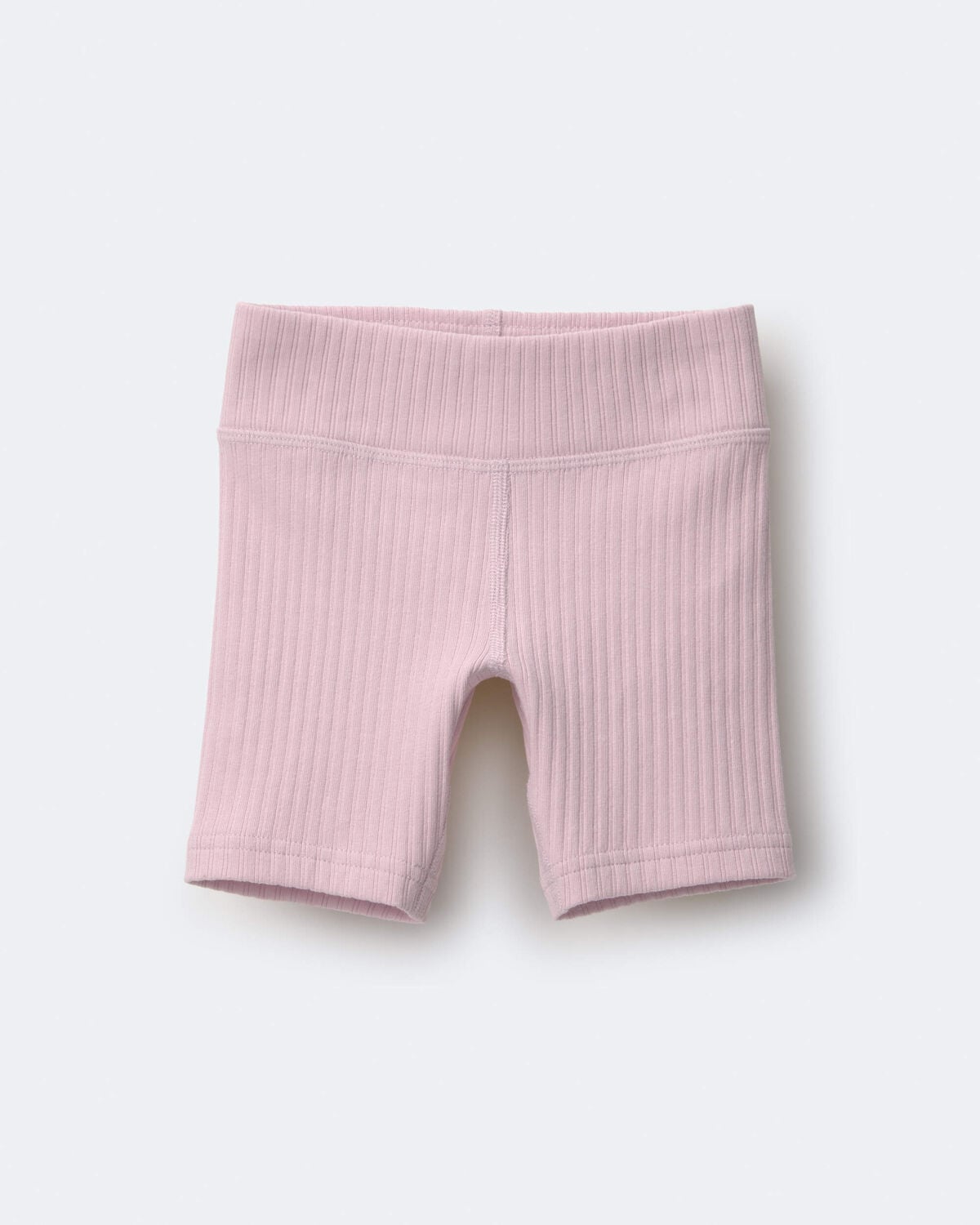 Toddler Girl Brooklyn Bike Shorts - Light Pink - Image 2