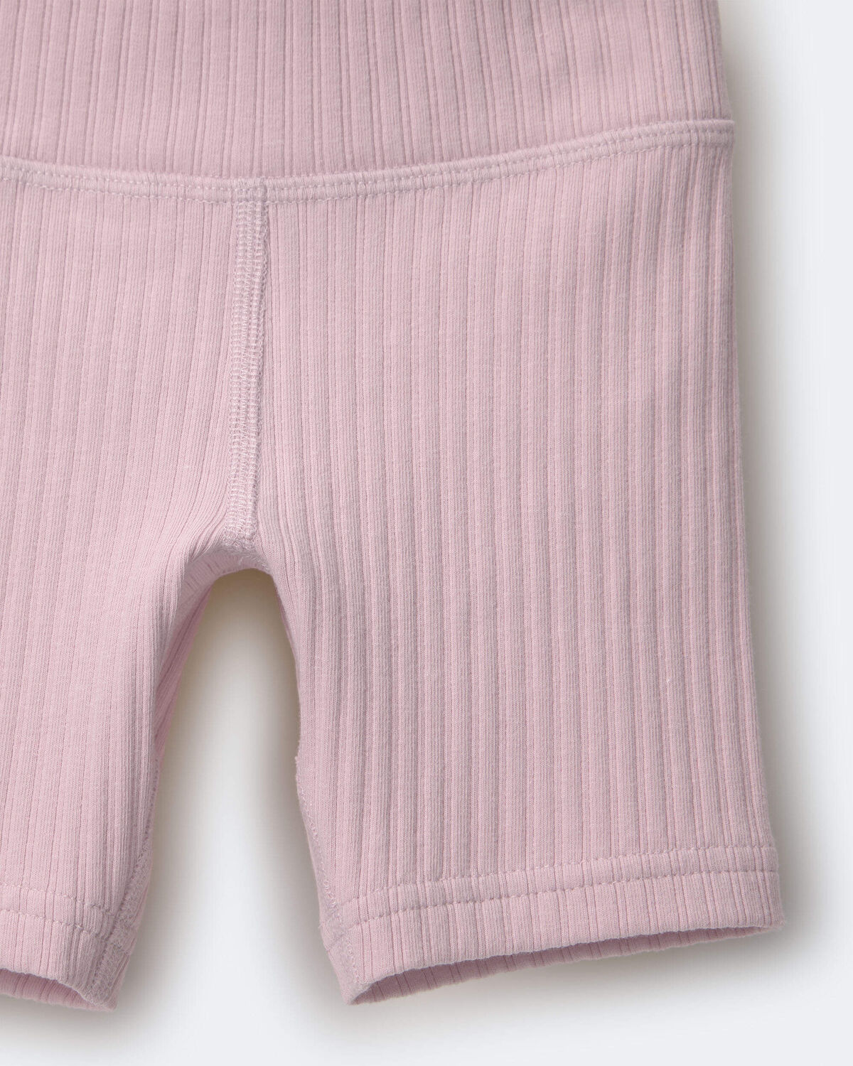 Toddler Girl Brooklyn Bike Shorts - Light Pink - Image 6