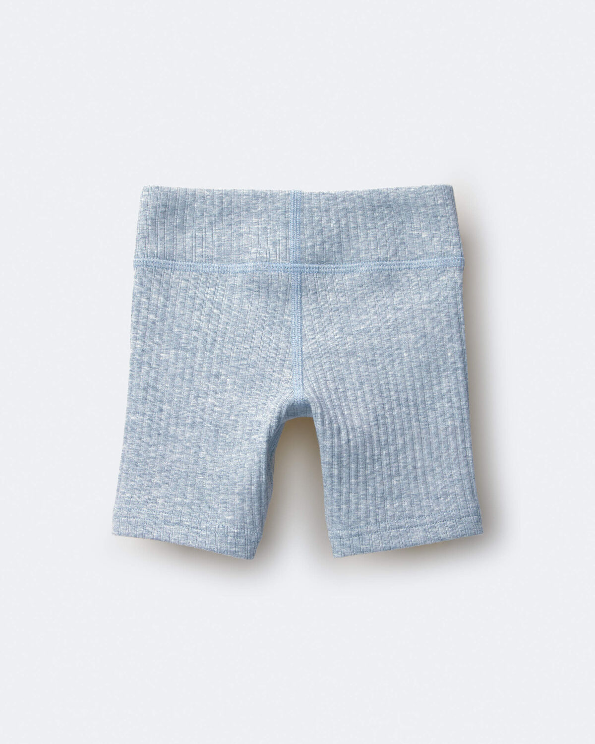 Toddler Girl Brooklyn Bike Shorts - Heather Grey - Image 5