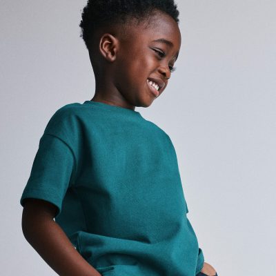 Toddler Elevated Relaxed Tee - Teal