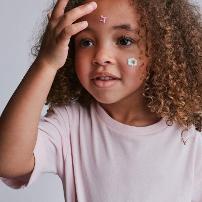 Toddler Rolled Cuff Tee - Light Pink