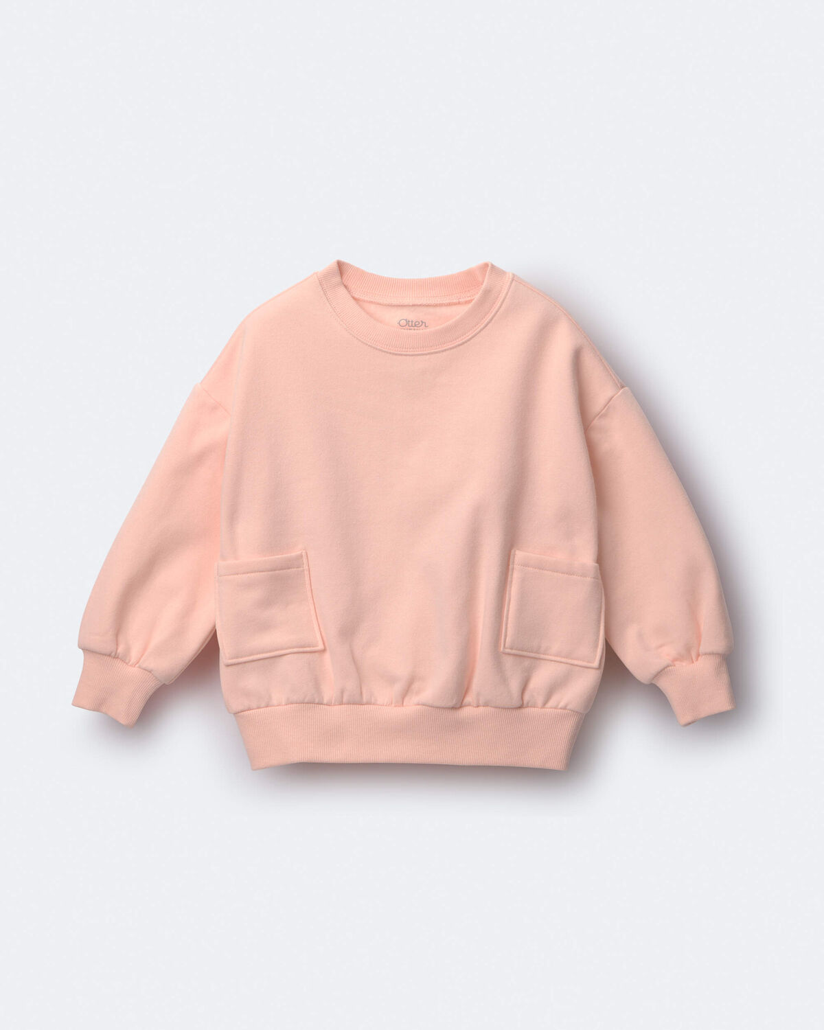 Toddler Otter Sweatshirt™ with Pockets - Light Pink - Image 2