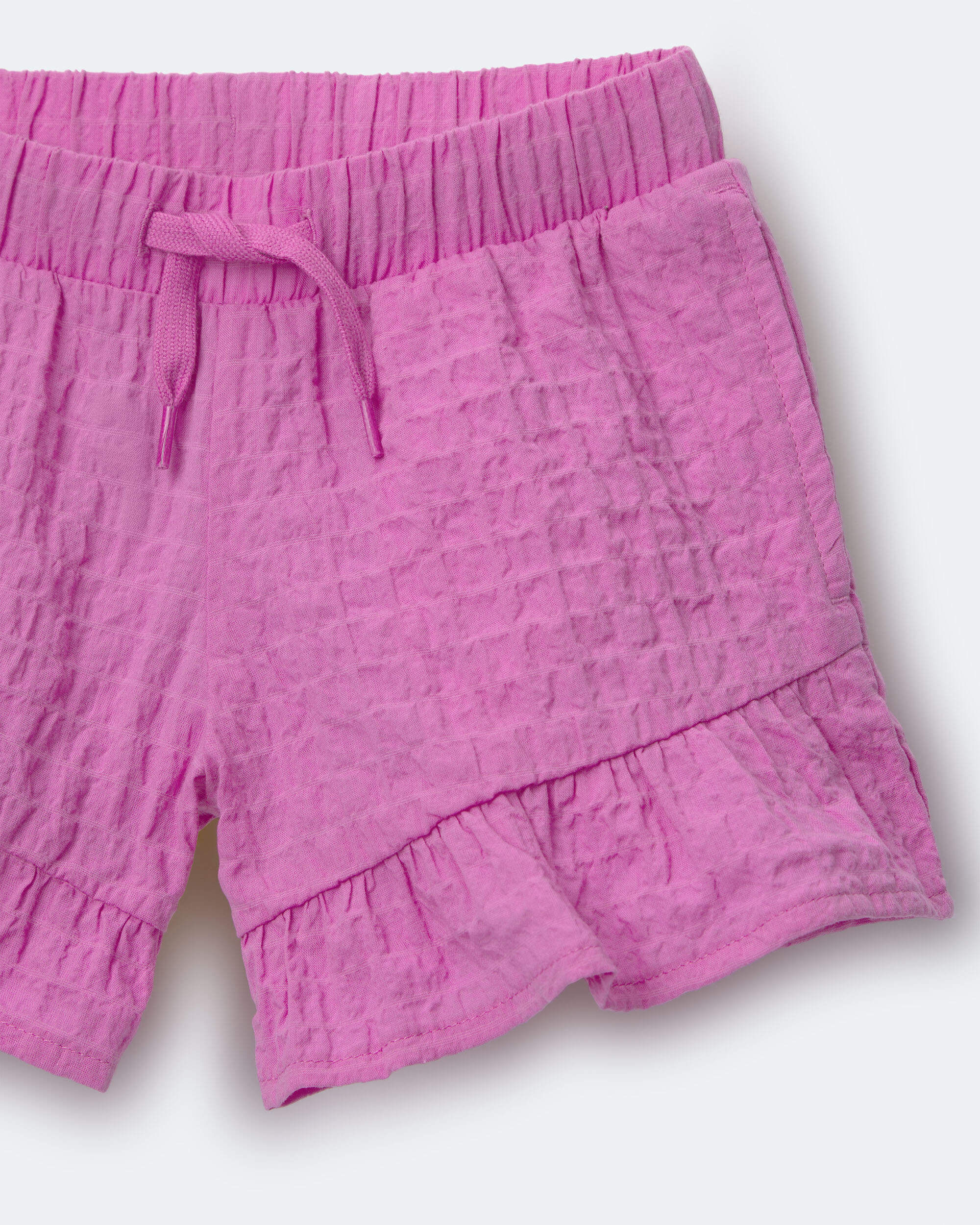Toddler Girl Ruffle Butterfly Shorts - Slate Blue - Image 5