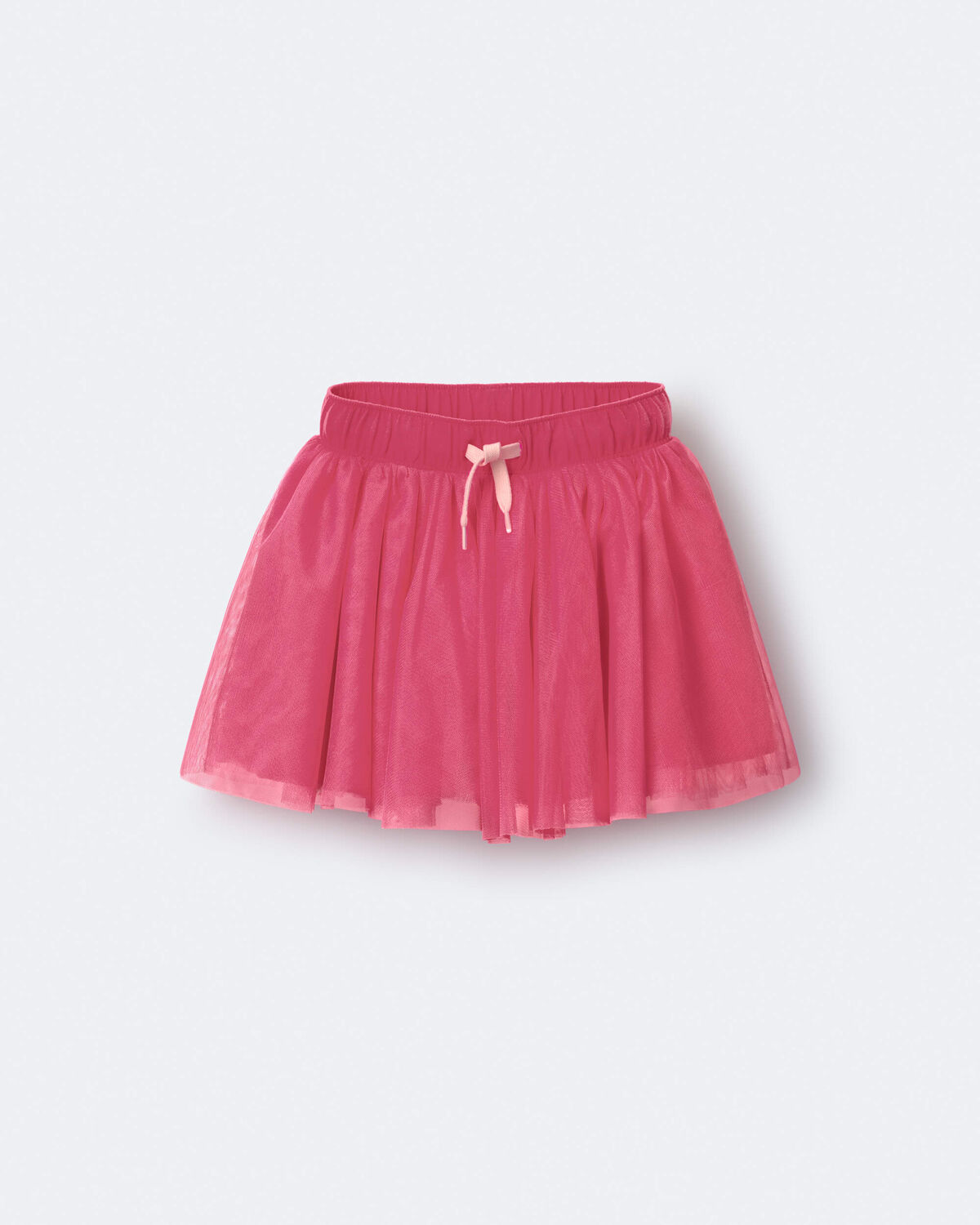 Toddler Girl Avenue Twirl™ Mini Skirt with Tulle - Hot Pink - Image 2