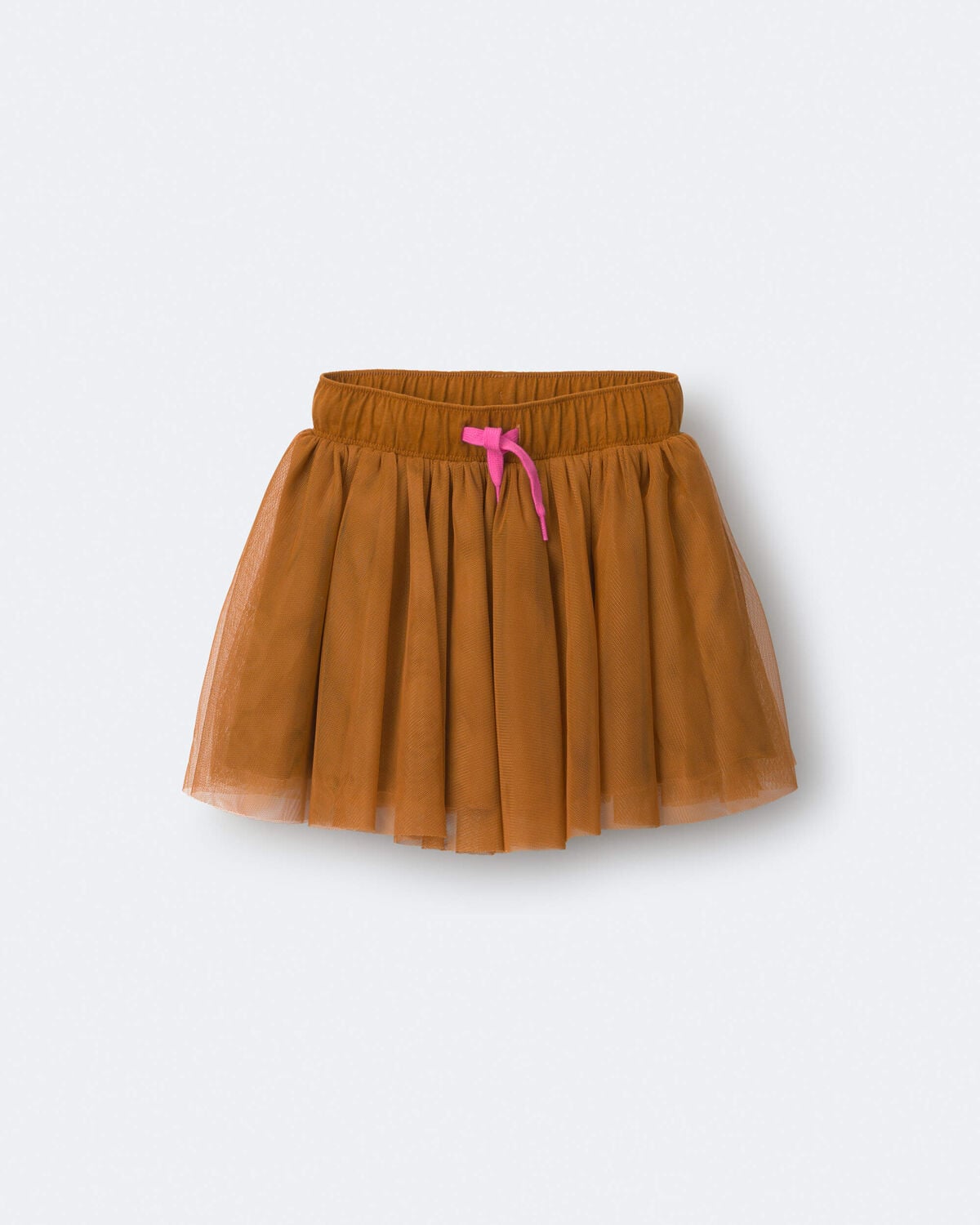 Toddler Girl Avenue Twirl™ Mini Skirt with Tulle - Golden Yellow - Image 2
