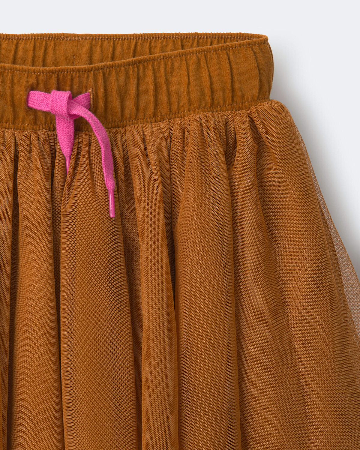Toddler Girl Avenue Twirl™ Mini Skirt with Tulle - Golden Yellow - Image 5