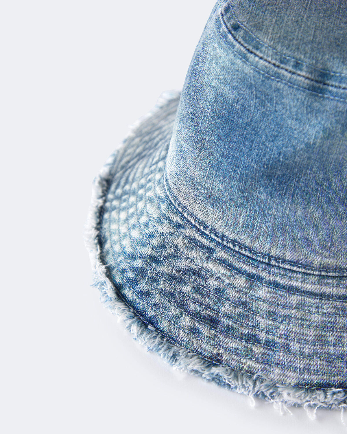 Toddler Denim Bucket Hat in Avenue Wash - Image 5
