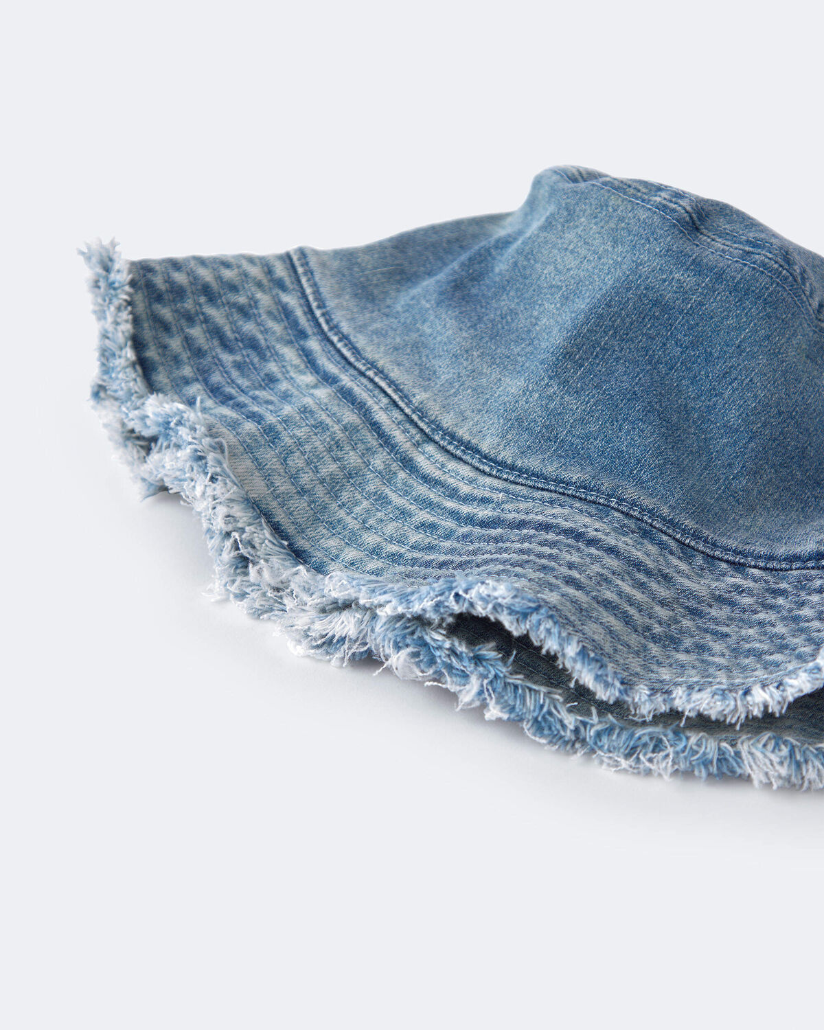 Toddler Denim Bucket Hat in Avenue Wash - Image 6