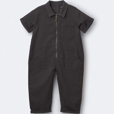 Toddler Day Out™ Jumpsuit - Charcoal