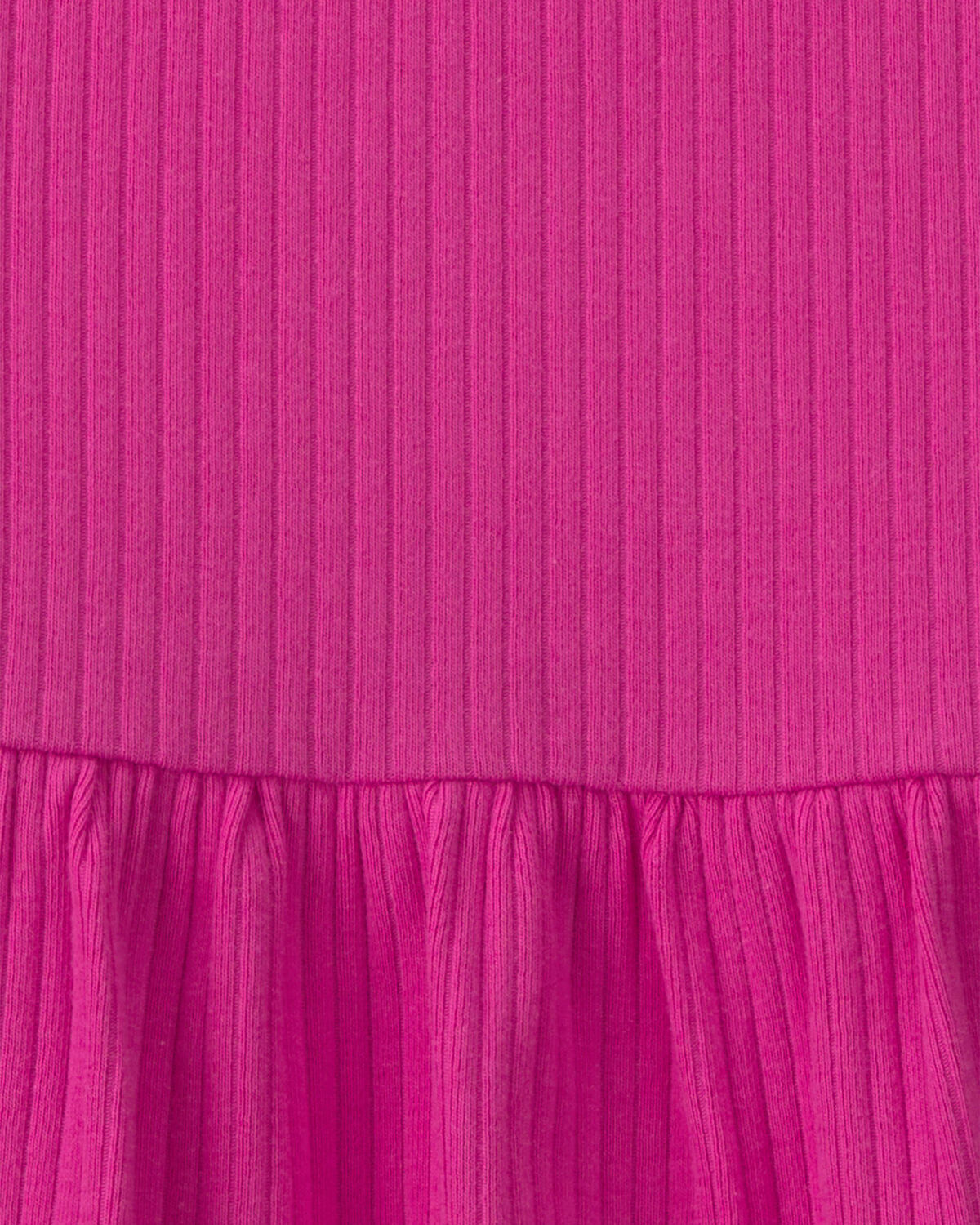 Toddler Girl Long-Sleeve Peplum Top - Pink - Image 2