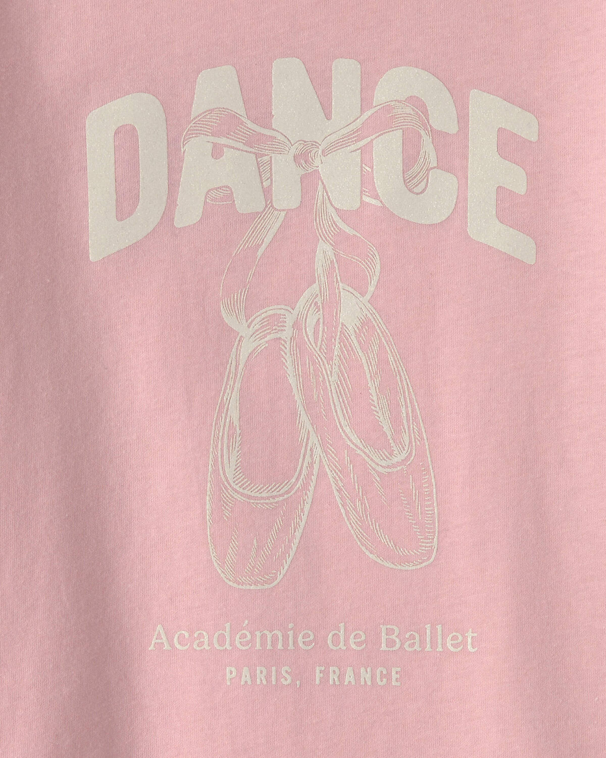 Toddler Girl 'Dance' Long-Sleeve Graphic Tee - Pink - Image 3