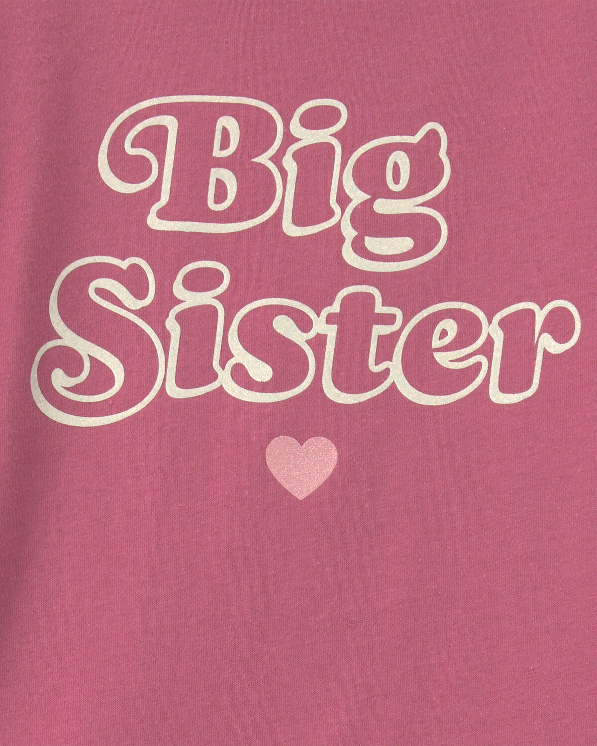 Toddler Girl 'Big Sister' Long-Sleeve Graphic Tee - Pink - Image 2