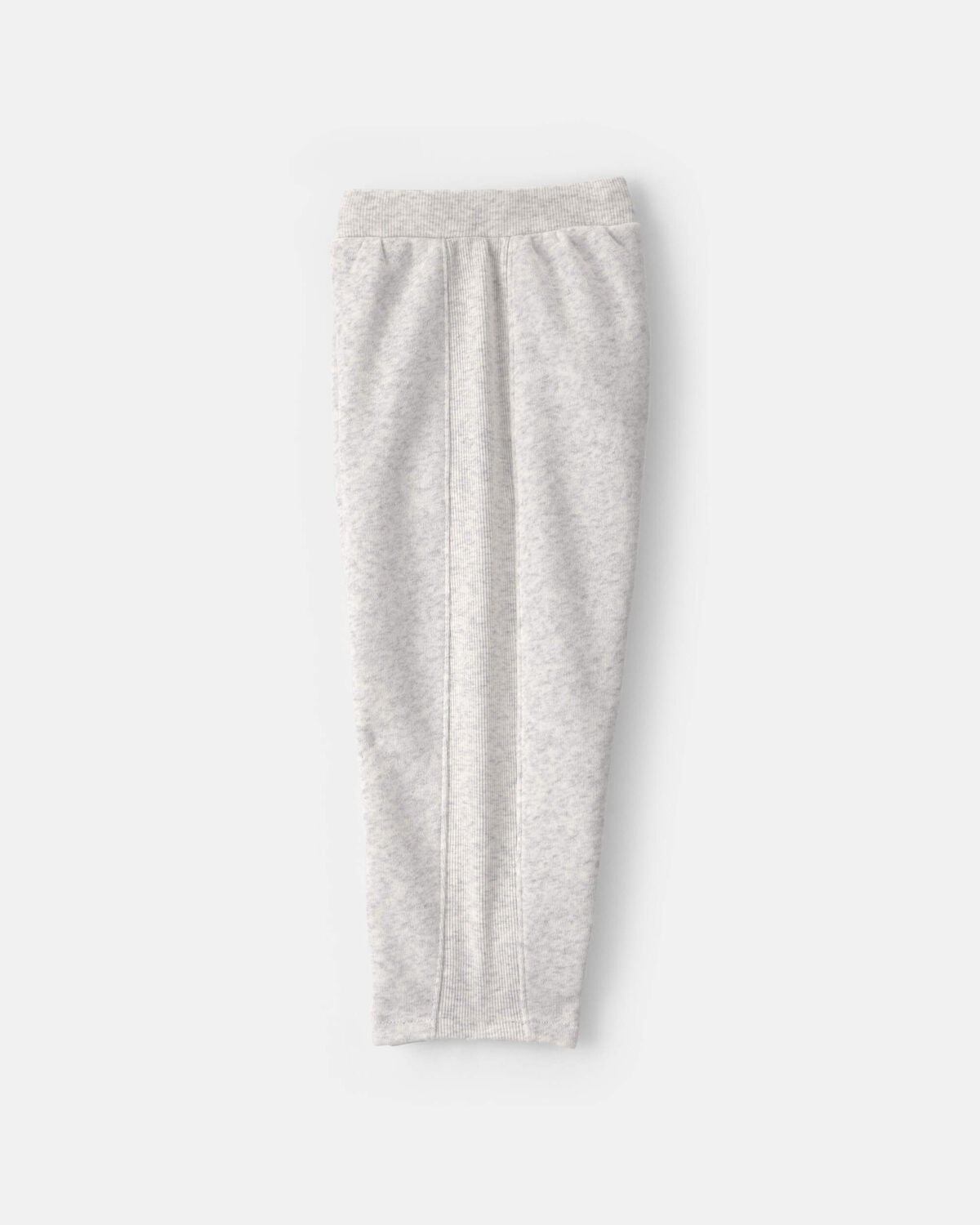 Toddler Girl Fleece Joggers - Grey - Image 3