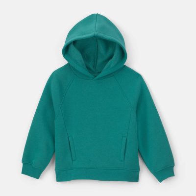Toddler Girl Fleece Hoodie - Green