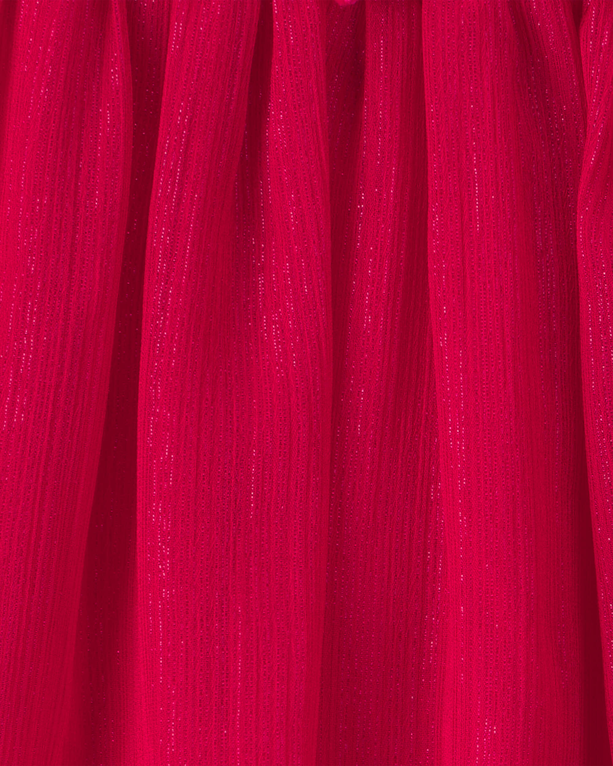 Toddler Girl Holiday Skort - Red - Image 4