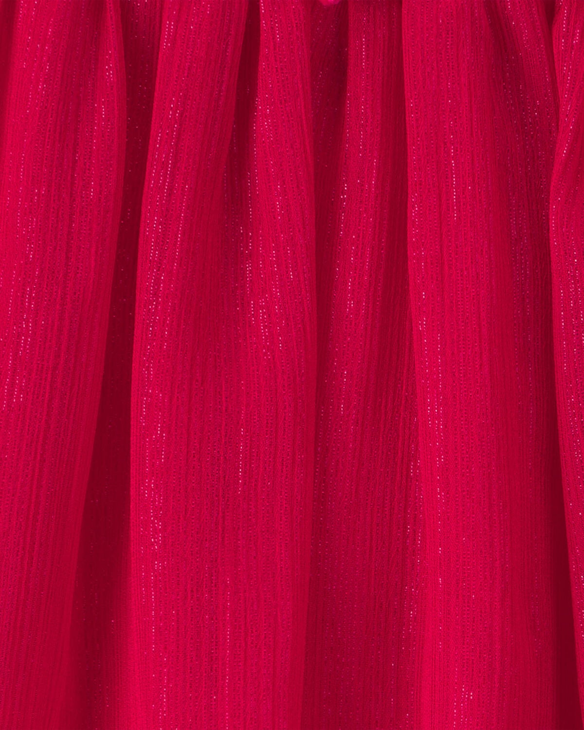 Toddler Girl Holiday Skort - Red - Image 3