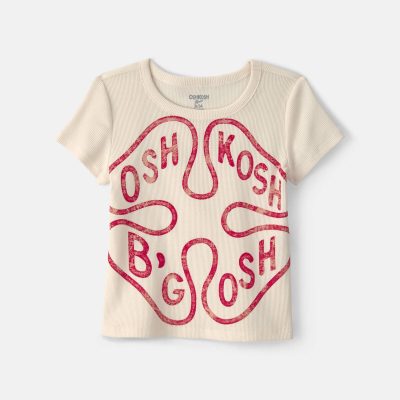 Toddler Girl OshKosh B'gosh Top - Cream