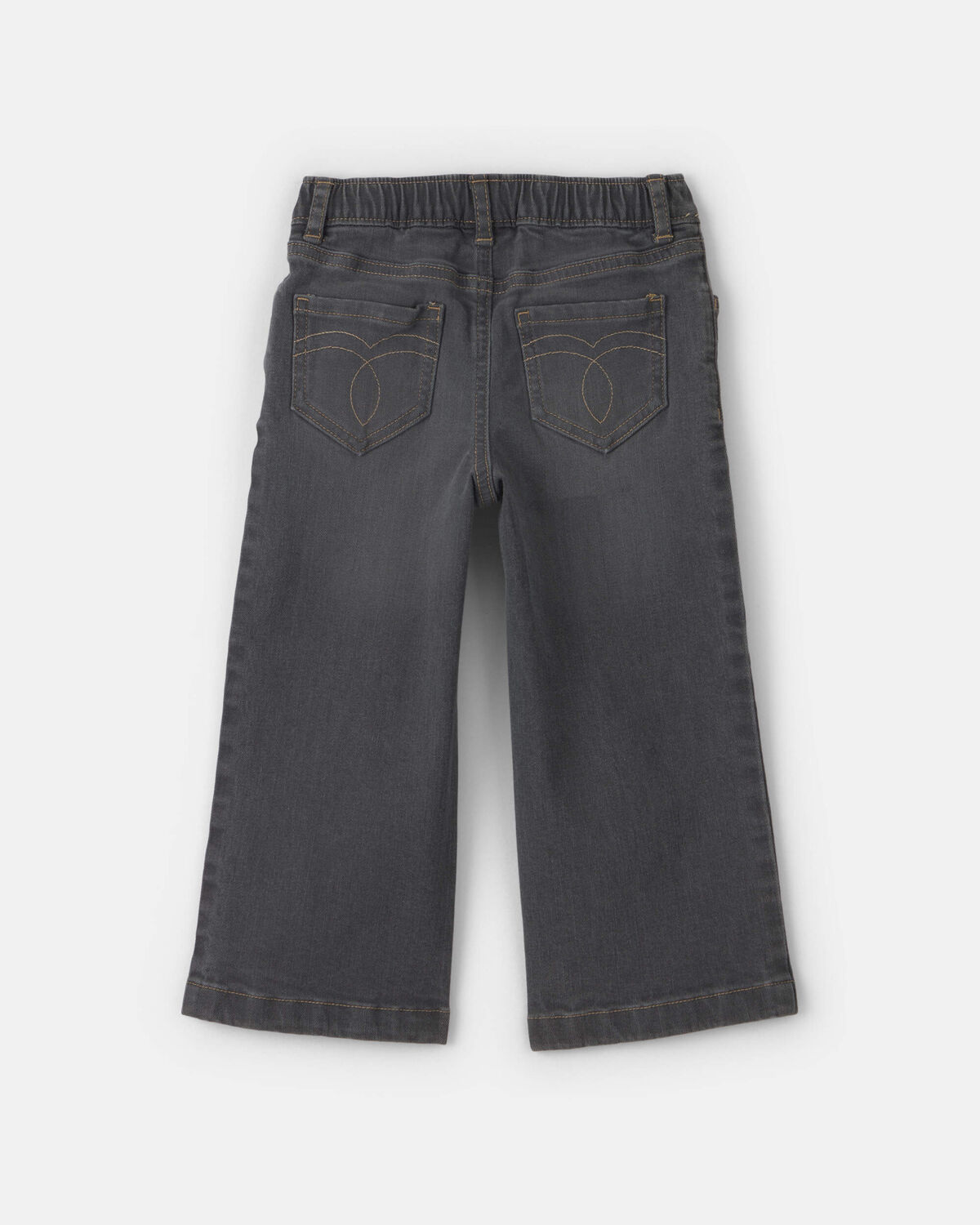 Toddler Girl Denim Jeans - Charcoal Wash - Image 2