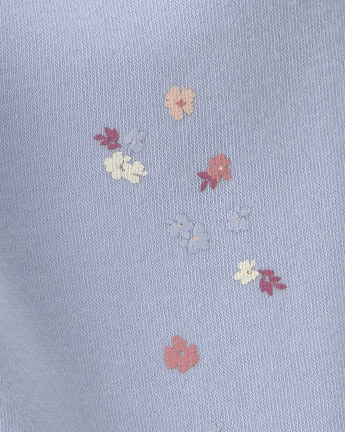Toddler Girl Fleece Joggers - Blue - Image 3