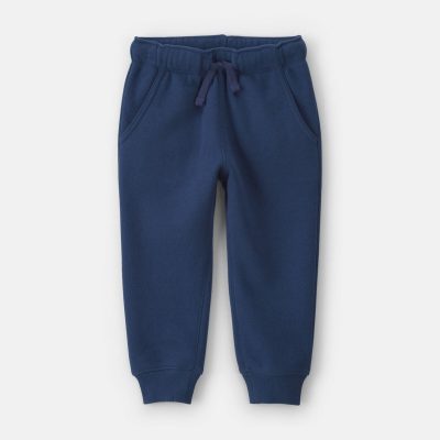 Toddler Boy Fleece Joggers - Navy Blue