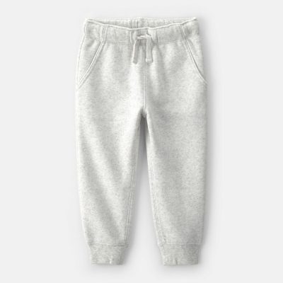 Toddler Boy Fleece Joggers - Grey