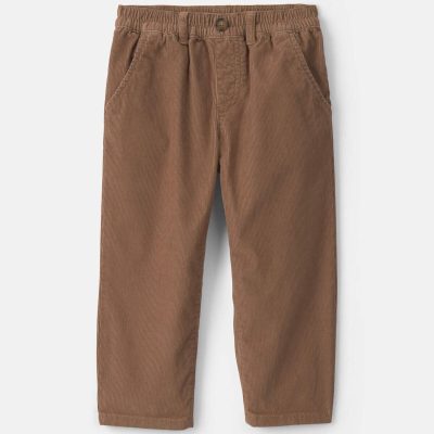Toddler Boy Corduroy Pants - Brown