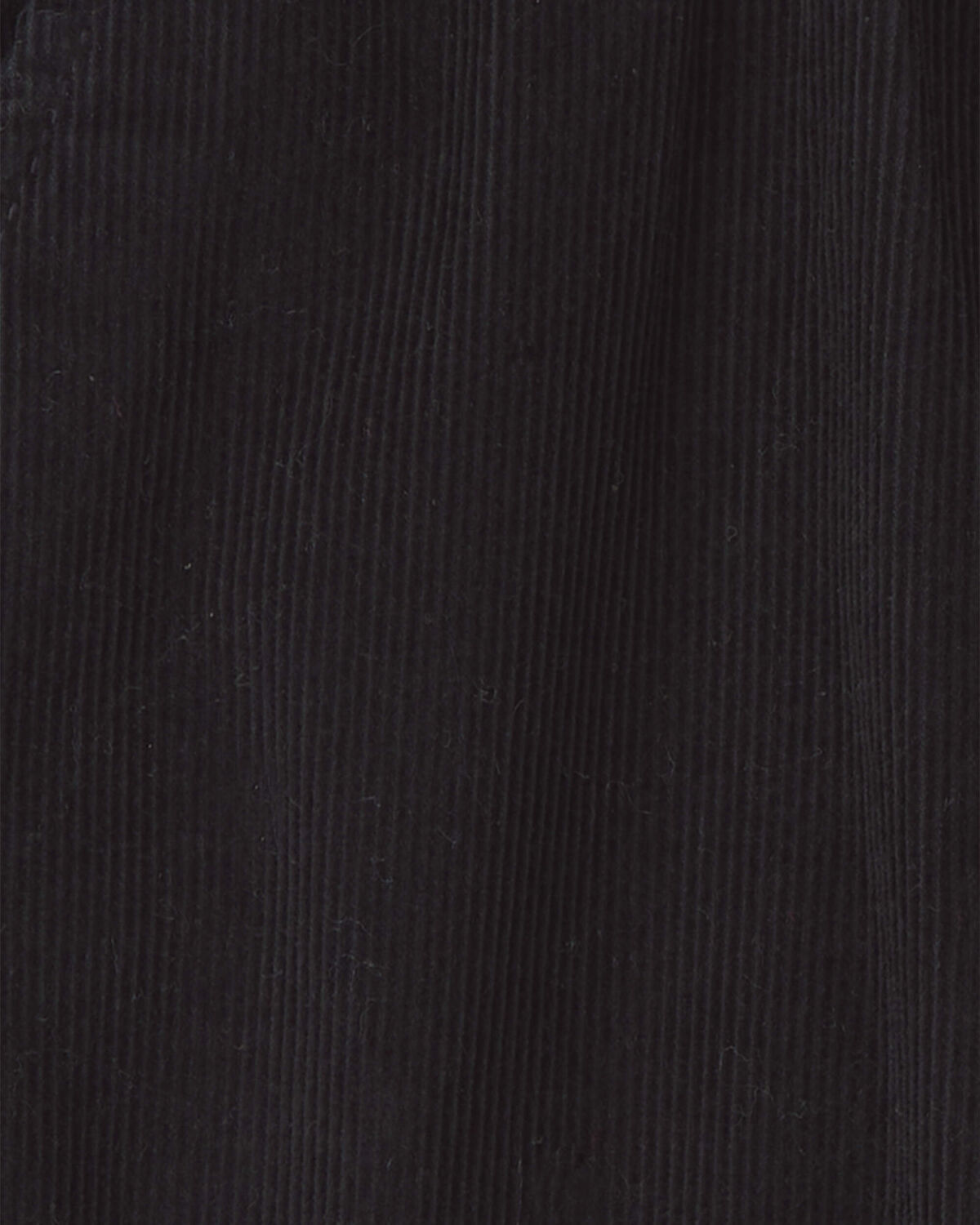 Toddler Boy Corduroy Straight Suspender Pants - Black - Image 3