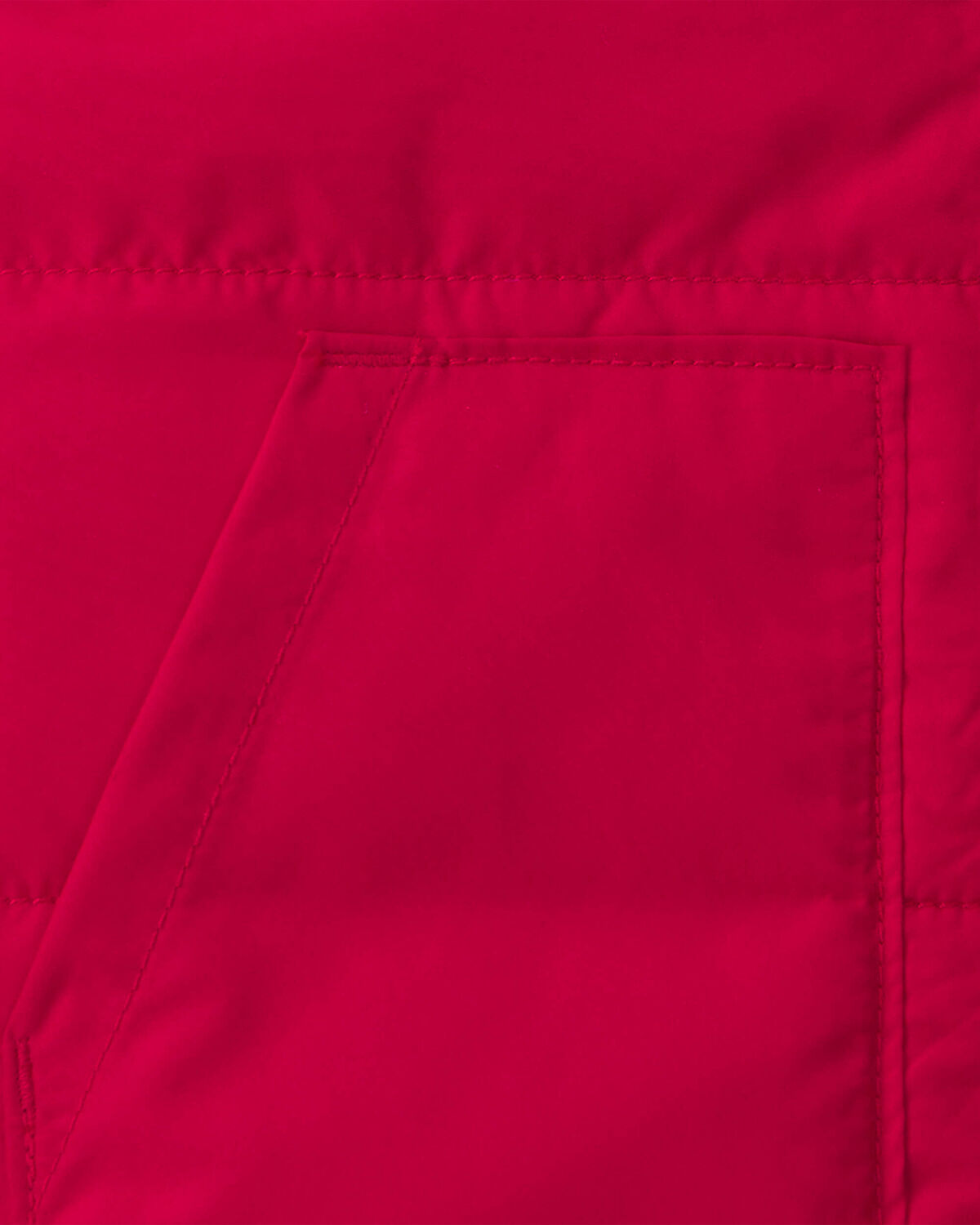 Toddler Boy Zip-Up Vest - Red - Image 2