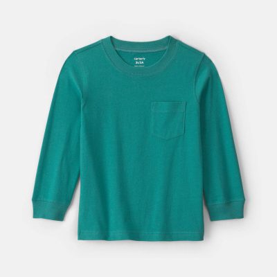Toddler Boy Long-Sleeve Tee - Green