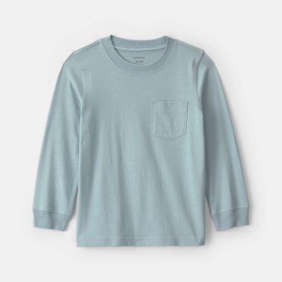 Toddler Boy Long-Sleeve Tee - Blue