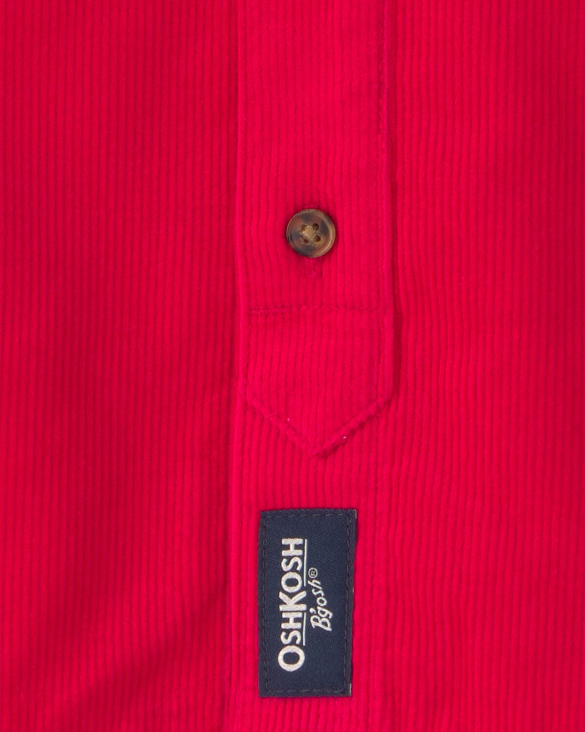 Toddler Boy Corduroy Jacket - Red - Image 2