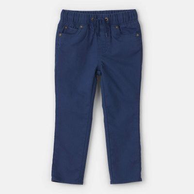 Toddler Boy Pull-On Pants - Navy Blue