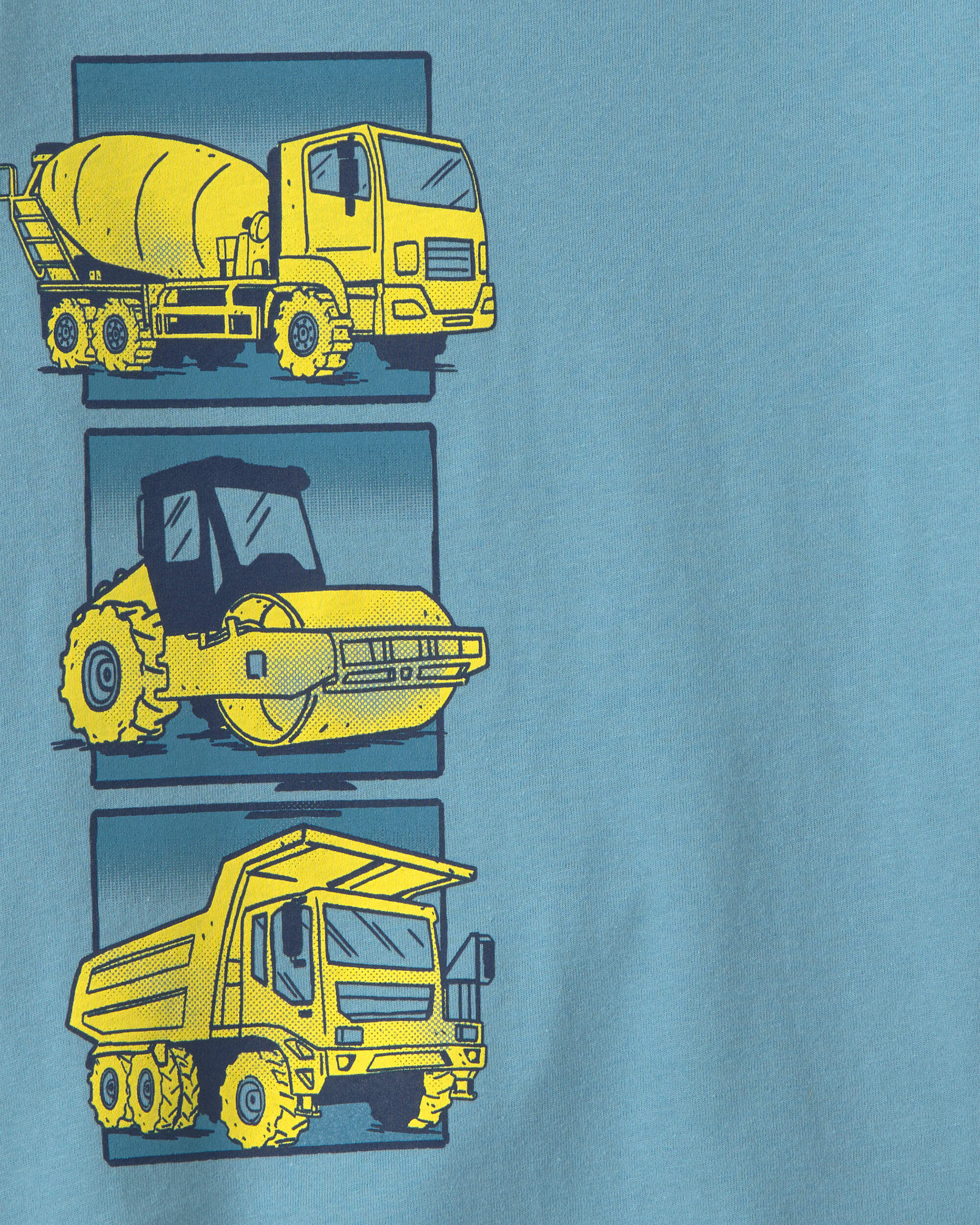 Toddler Boy 'Rescue Team' Firetruck Long-Sleeve Graphic Tee - Navy Blue - Image 6