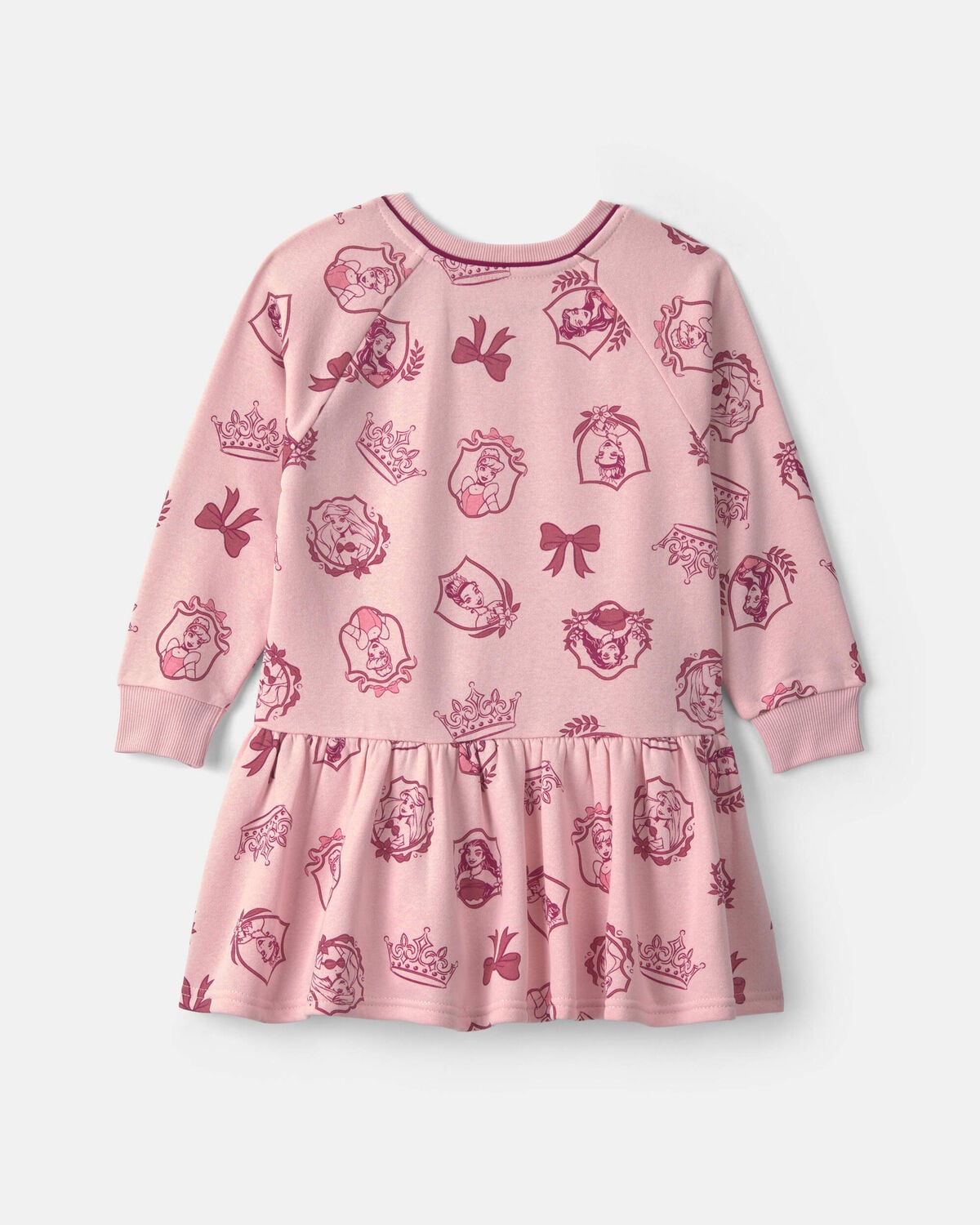 Toddler Girl Disney© Princess Long-Sleeve Dress - Pink - Image 2