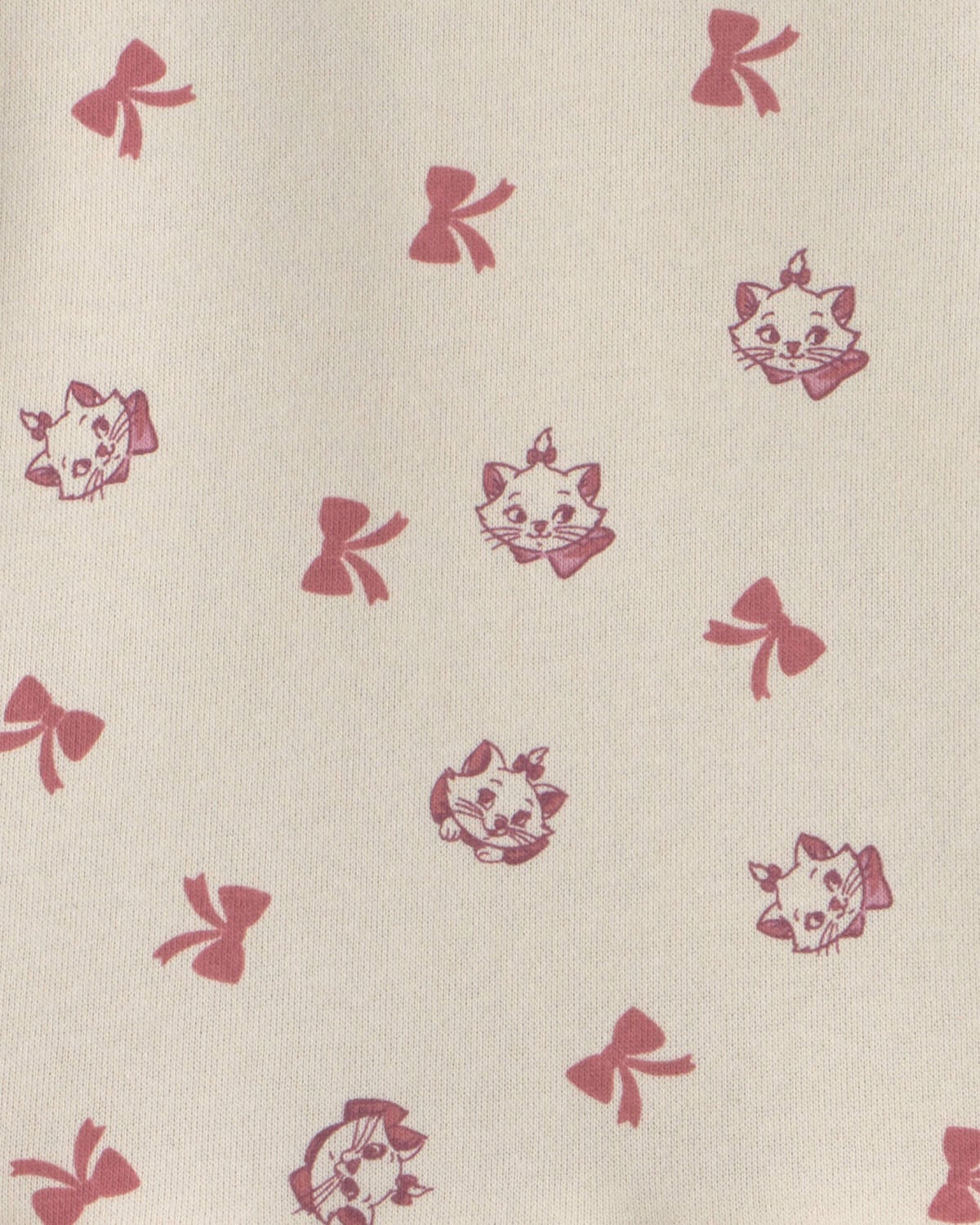 Toddler Girl Disney© Long-Sleeve Dress - Cream - Image 3