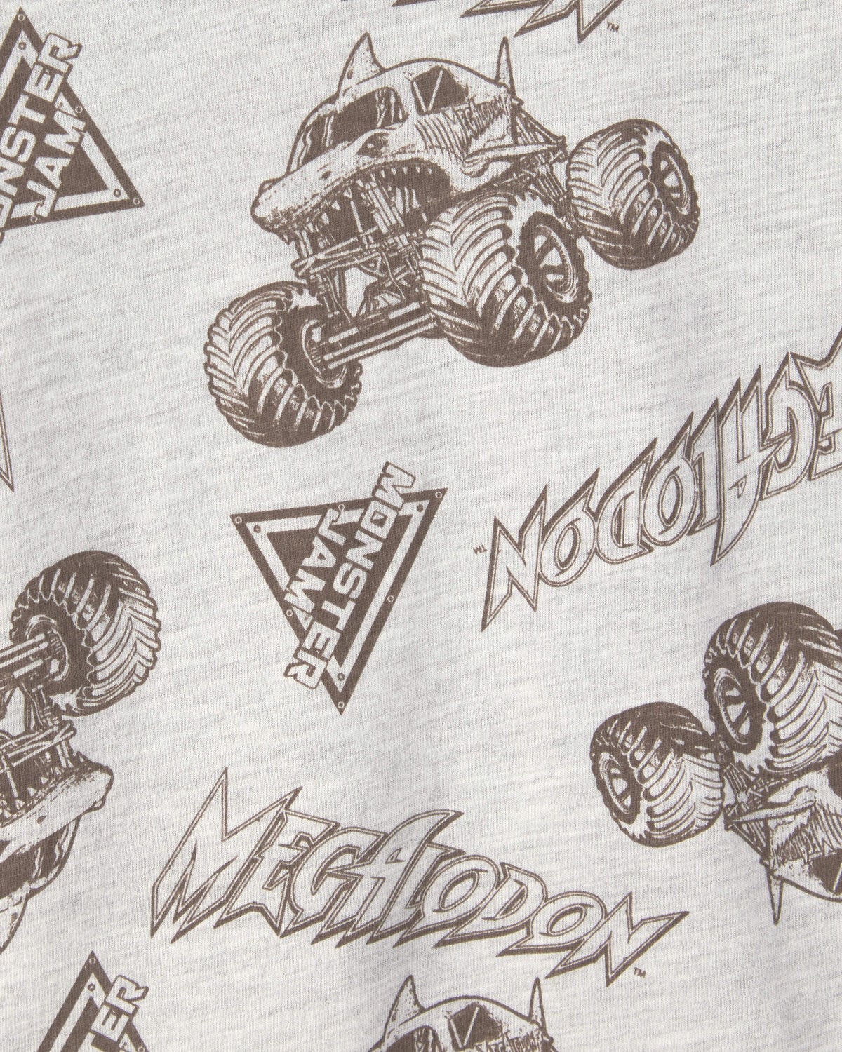 Toddler Boy 3-Pack Monster Jam Long-Sleeve Multipack Tops - Image 3