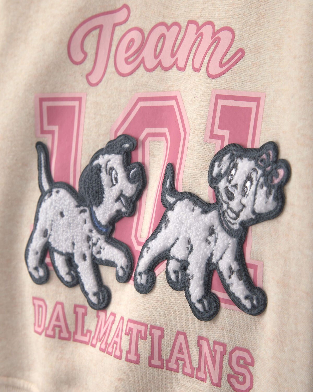 Toddler Girl 2-Piece Disney© 101 Dalmatians Top & Pant Set - Cream - Image 3