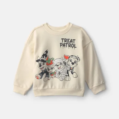Toddler Girl PAW Patrol® Halloween Fleece Pullover Sweatshirt - Cream